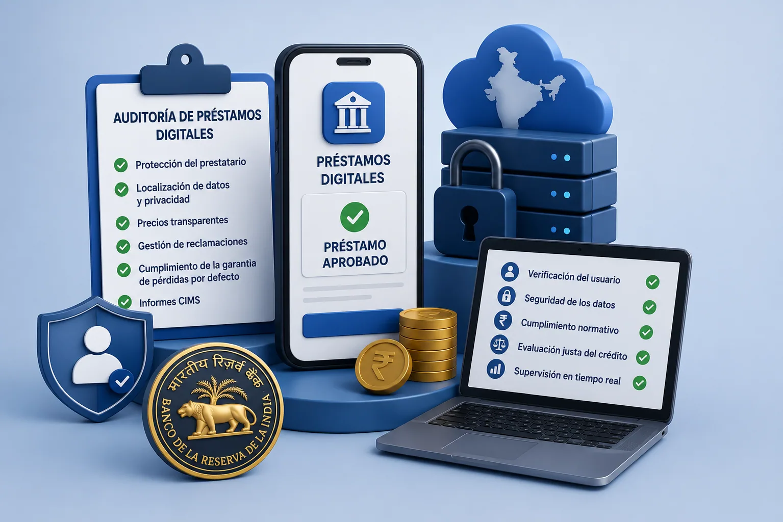 Auditoría de aplicaciones de préstamos digitales compliance and audit