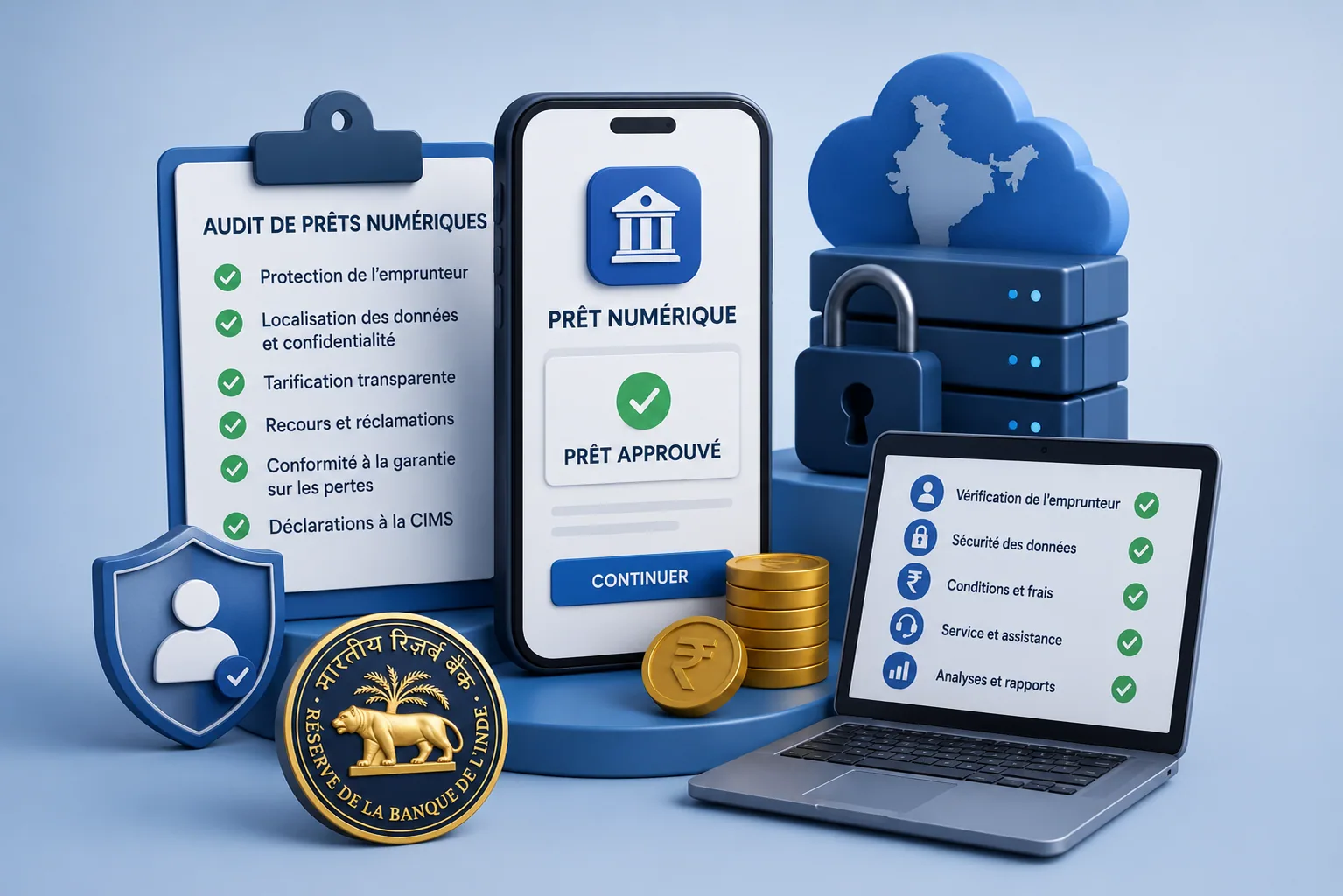 Audit des applications de prêt numérique compliance and audit