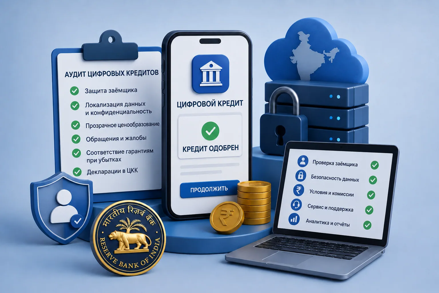 Аудит приложений цифрового кредитования compliance and audit