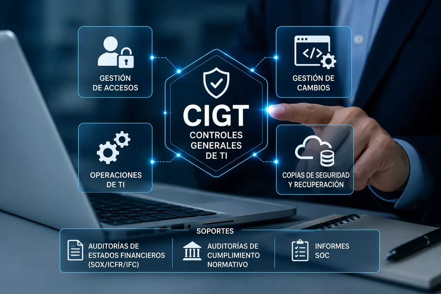 Controles generales de TI (ITGC) compliance and audit