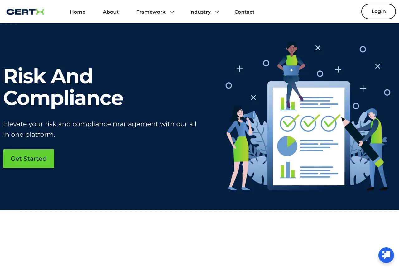 CERTX risk and compliance platform