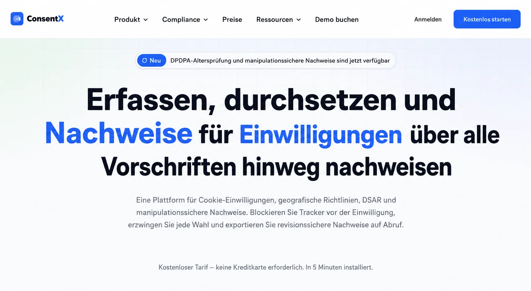 ConsentX platform