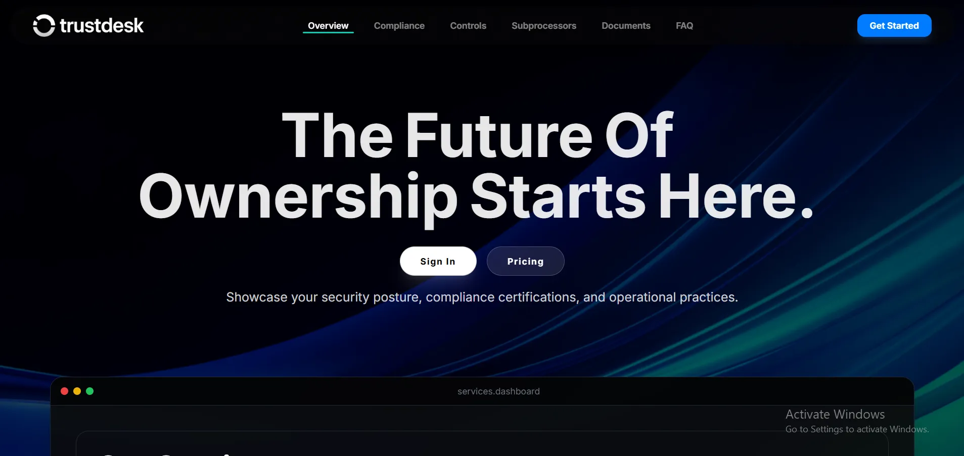 TrustDesk platform