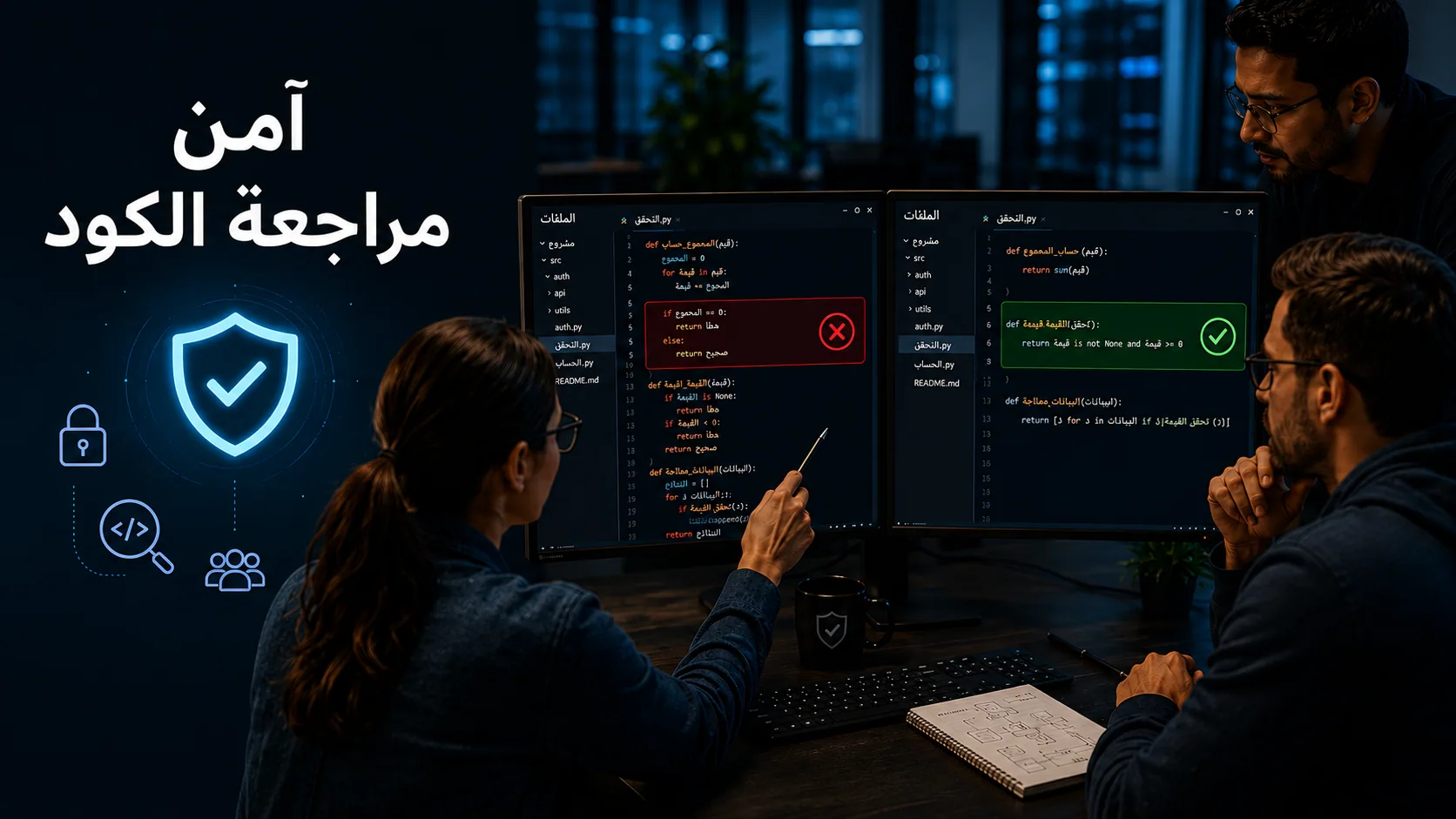 مراجعة الشيفرة الآمنة