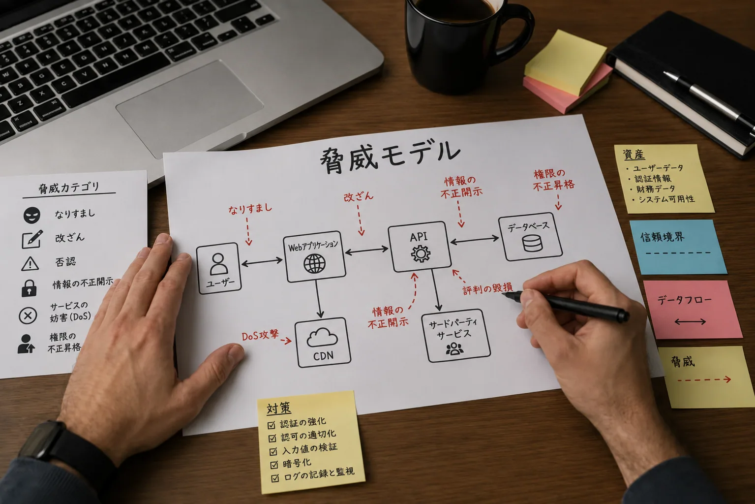 脅威モデリング